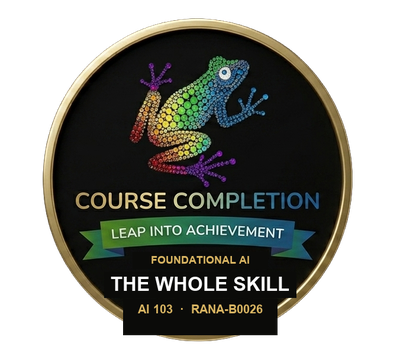 The Whole Skill badge
