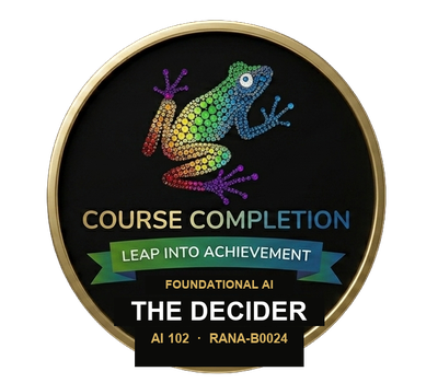The Decider badge