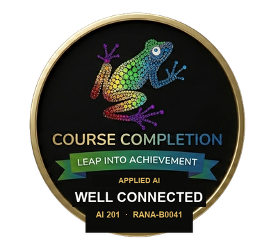 Well Connected badge
