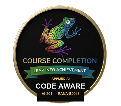 Code Aware badge