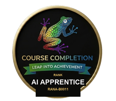 AI Apprentice rank badge