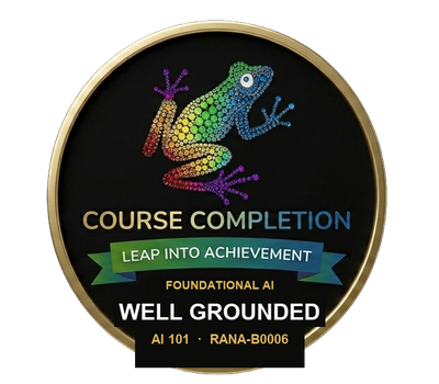 Well Grounded badge