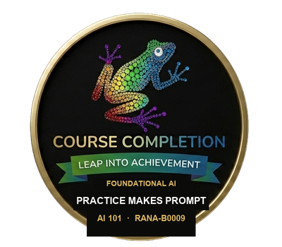 Practice Makes Prompt badge