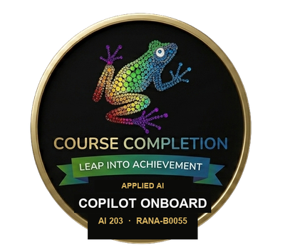 Copilot Onboard badge