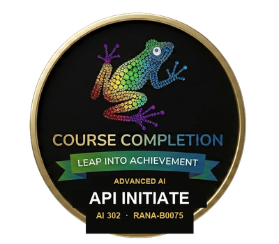 API Initiate badge