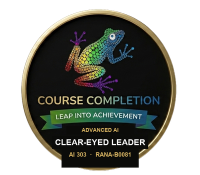 Clear-Eyed Leader badge