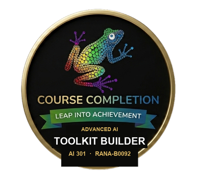 Toolkit Builder badge