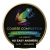 No Easy Answers badge